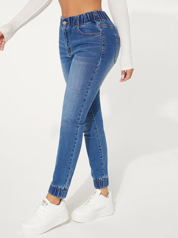 SXY Slant Pocket Jogger Jeans