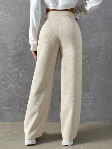 High Waist Wide Leg Pants