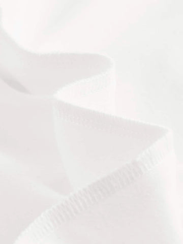 BASICS High Neck Rib-knit Form Fitted Tee