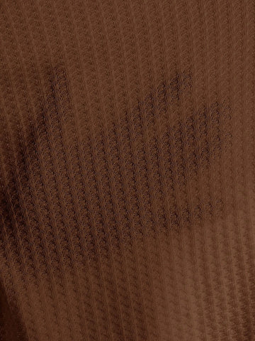 Tie Front Bell Sleeve Crop Top