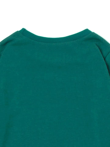 Girls Letter And Floral Print Pullover & Leggings