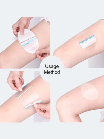 5pcs Clear Leg Anti-wear Patch