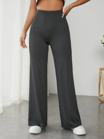PETITE High Waist Wide Leg Pants