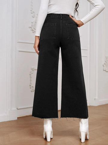 High Waist Wide Leg Jeans