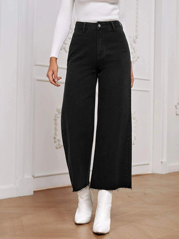 High Waist Wide Leg Jeans