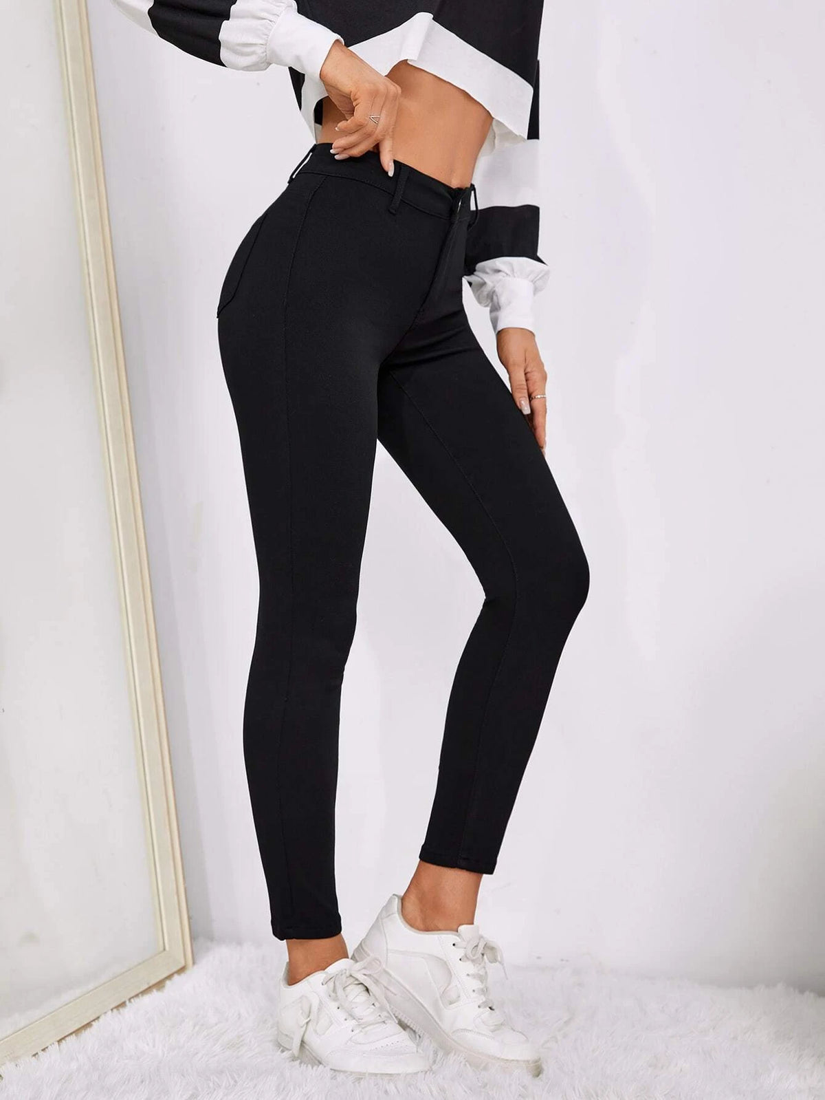 High Waist Skinny Jeans