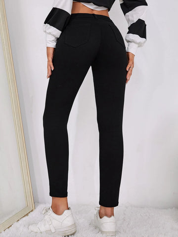 High Waist Skinny Jeans