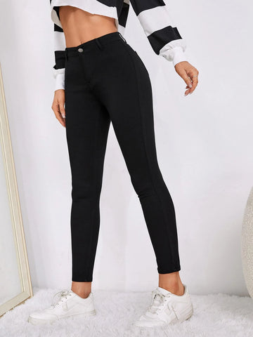 High Waist Skinny Jeans