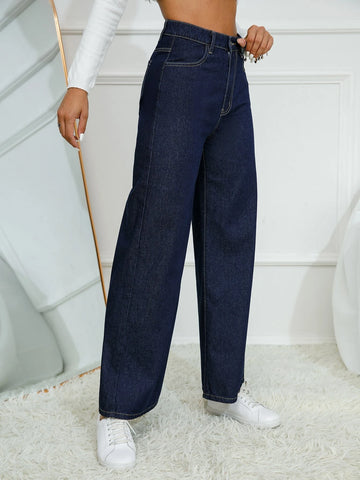 High Waist Wide Leg Jeans