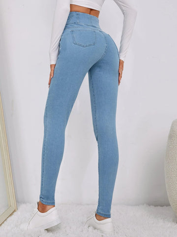 High Waist Skinny Jeans