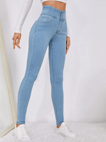 High Waist Skinny Jeans