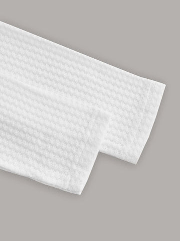 Scoop Neck Rib-knit Crop Tee