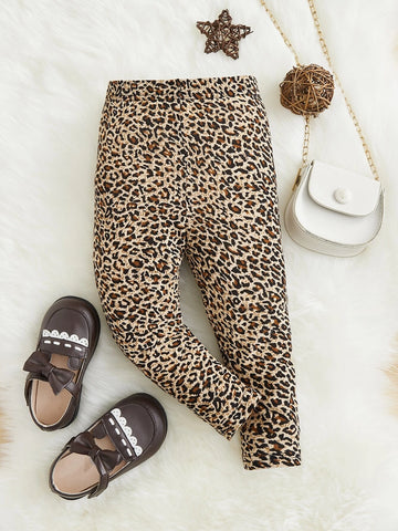 Baby Leopard Print Leggings