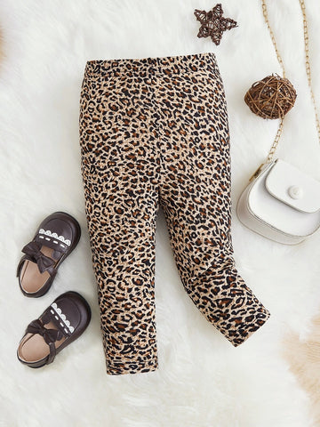 Baby Leopard Print Leggings