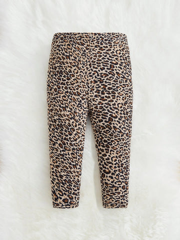 Baby Leopard Print Leggings