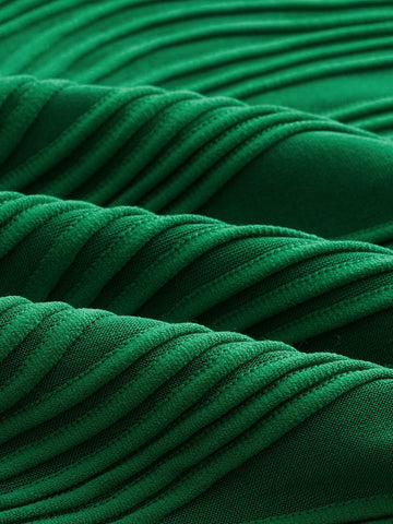 High Waist Textured Skirt