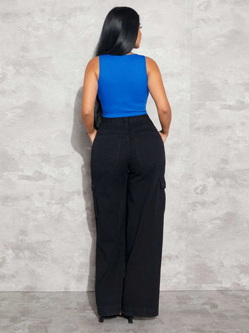 SXY Asymmetrical Hem Tank Top