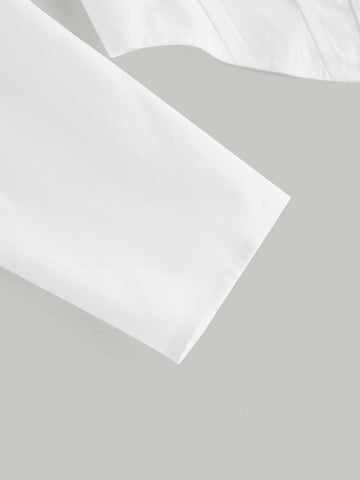 MOD Gigot Sleeve Button Front Shirt