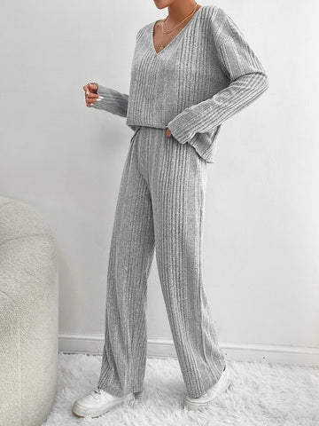PETITE Drop Shoulder Tee & Pants