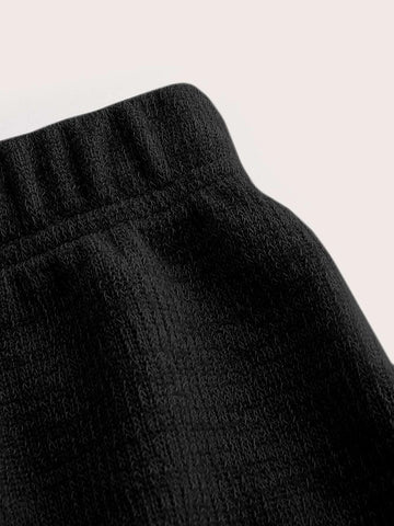 Crop Tube Top & Flare Leg Pants Set