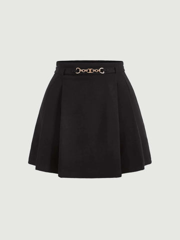 MOD Chain Detail Flare Skirt
