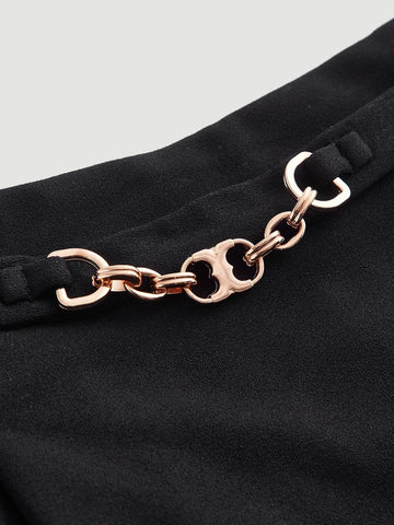 MOD Chain Detail Flare Skirt
