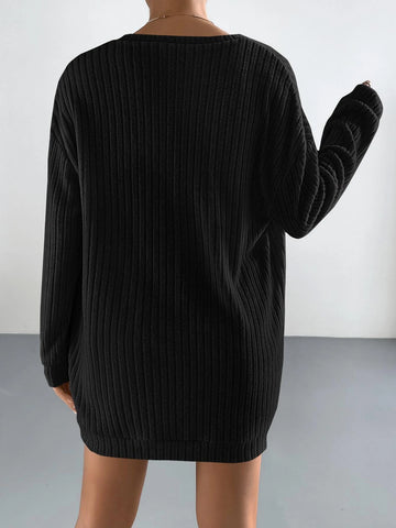 Drop Shoulder Open Front Coat & Tube Top & Shorts