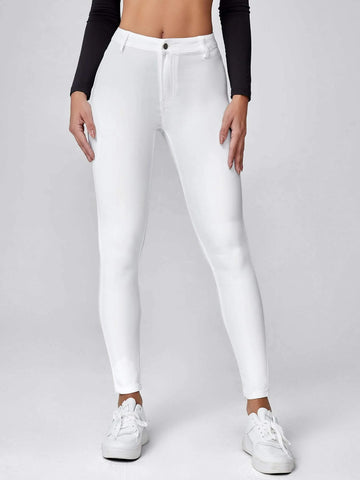 High Waist Skinny Jeans