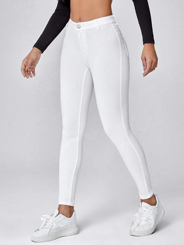 High Waist Skinny Jeans