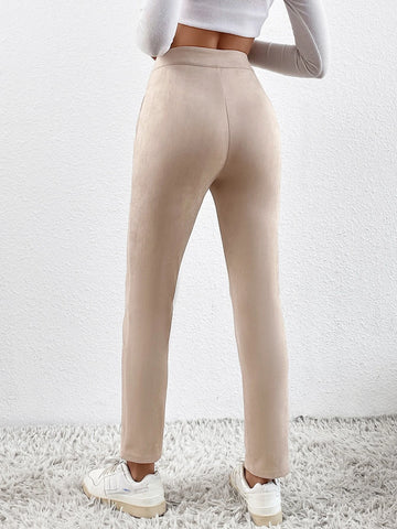 High Waist Tapered Pants