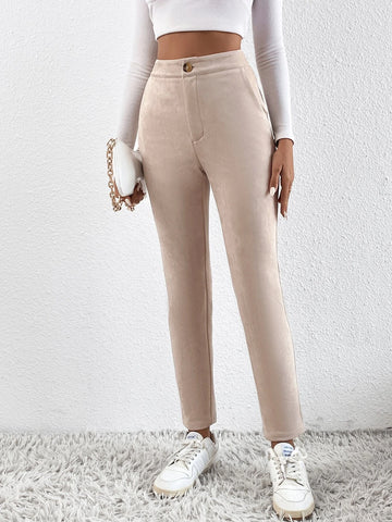 High Waist Tapered Pants