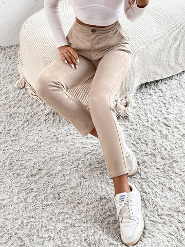 High Waist Tapered Pants