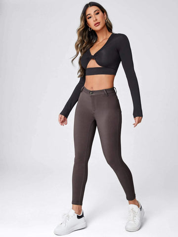 High Waist Skinny Jeans