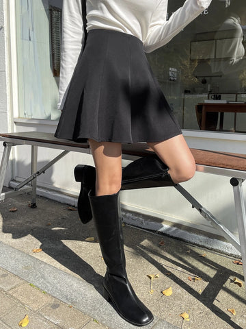 DAZY High Waist Flare Skirt