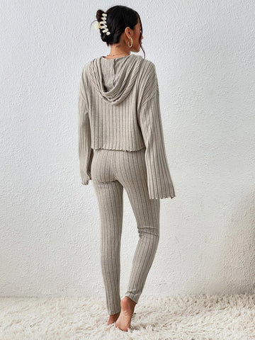 Unity Drop Shoulder Drawstring Hoodie & Leggings