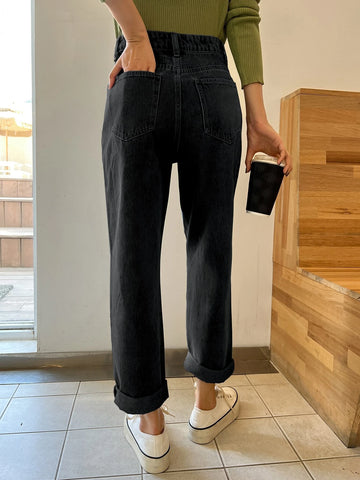 DAZY Mom Fit Jeans