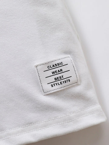 Baby 2pcs Patched Detail Tee