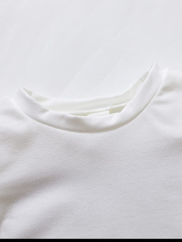 Baby 2pcs Patched Detail Tee