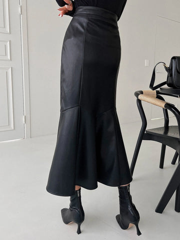 DAZY High Waist Mermaid Skirt