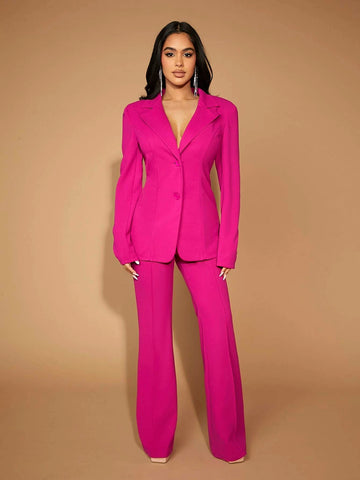 SXY High Waist Flare Leg Pants