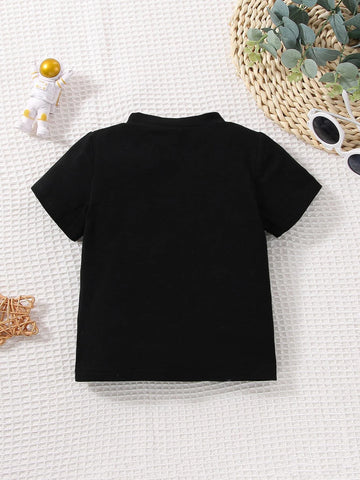 Baby Planet & Astronaut Print Tee