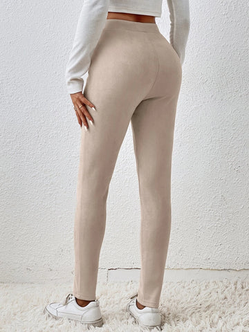 Solid High Waist Leggings