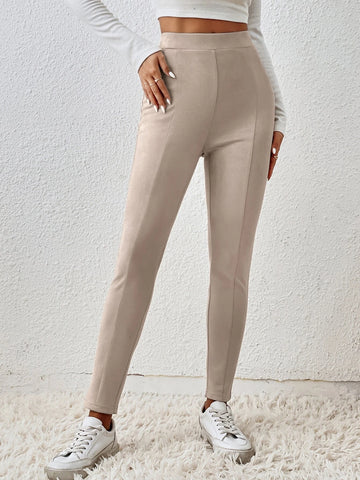 Solid High Waist Leggings