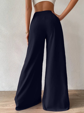 High Waist Wide Leg Pants