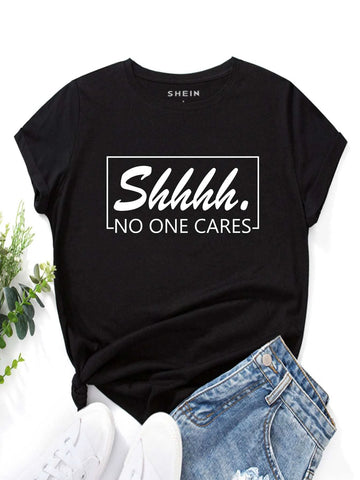Slogan Graphic Tee