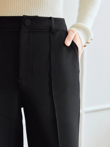 MOTF PREMIUM VISCOSE EXPOSED SEAM DRESS PANTS WITHOUT BELT