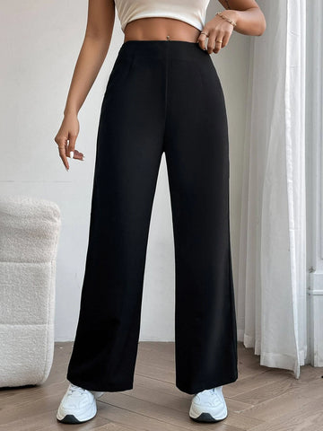 Tall Solid Wide Leg Pants