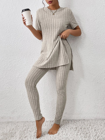 Unity Split Hem Tee & Leggings
