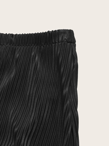 ICON Twist Front Tube Crop Top & Skirt