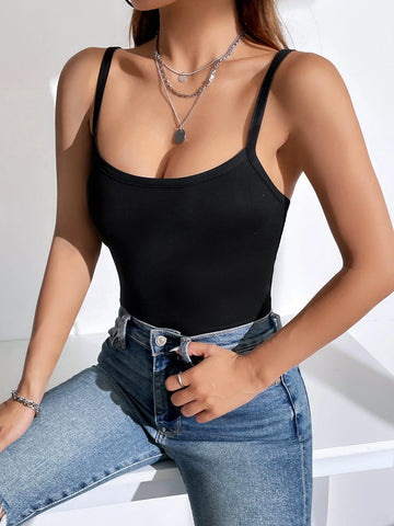 Solid Cami Bodysuit